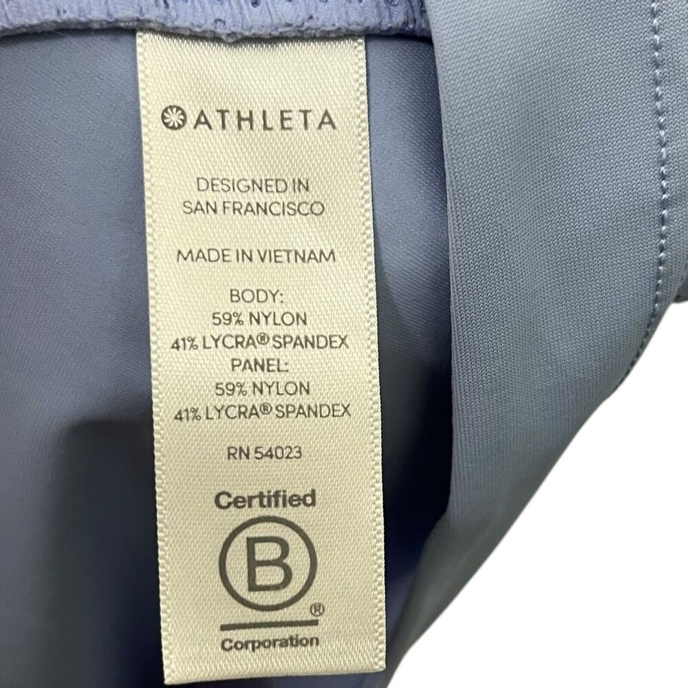 Athleta‎ Pacifica II Women's XS Victorian Periwinkle Beach Swim UPF Tank Top - Picture 7 of 10
